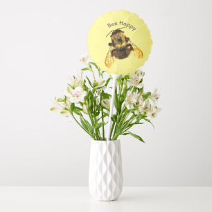 Bee Happy Birthday Bumblebee Balloon