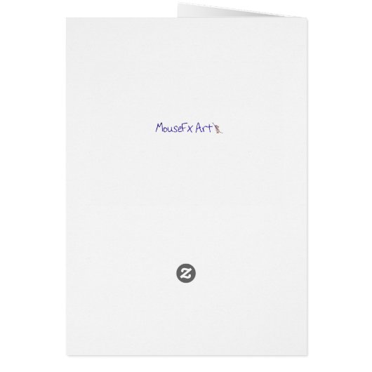 Bee Happy Birthday Card (Back)