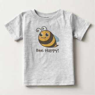 Bee Happy! Bumble Bee Baby T-Shirt
