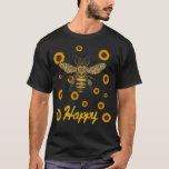 Bee Happy ( Bumblebee ) T-shirt at Zazzle