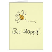 Bee Happy Card (Front)