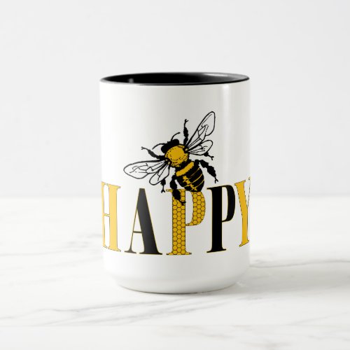 Bee Happy Combo Mug