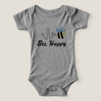 Bee Happy Gender Neutral Baby Tops & T-Shirt Gift