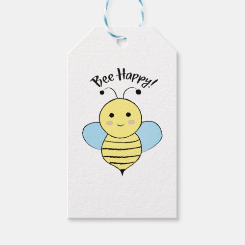 Bee Happy Gift Tags