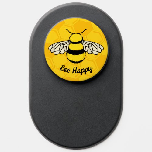 Bee Happy Honeycomb PopSocket