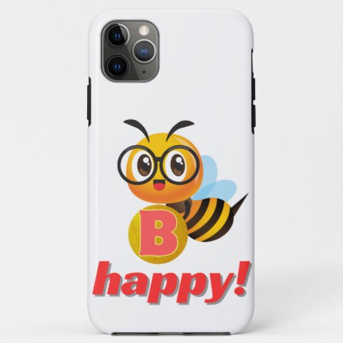 Bee happy iphone 11 case 2024