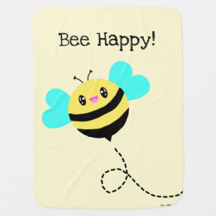 Bee Happy! Kawaii Baby Blanket