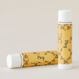 Bee Happy Personalized Lip Balm