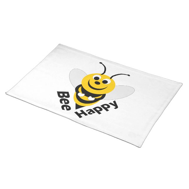 Bee Happy Placemat (On Table)