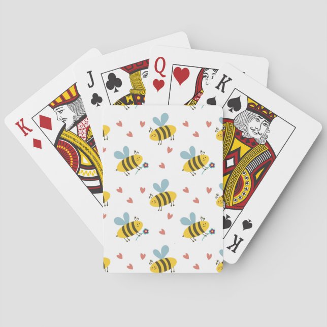 Bee Happy Poker Cards (Back)