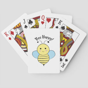 Bee Happy Poker Cards