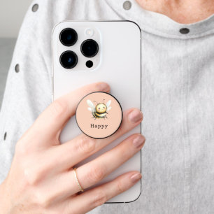 Bee Happy PopSocket