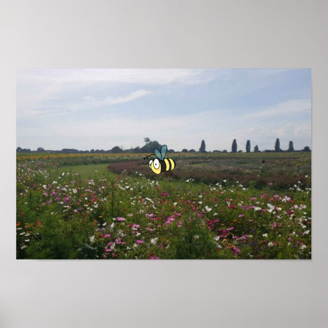 Bee Happy Poster (Front)