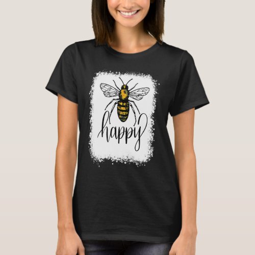 Bee Happy  T_Shirt