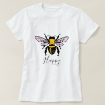 Bee Happy Women's T-Shirt