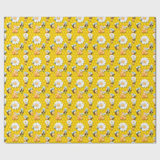 Bee Happy Wrapping paper 