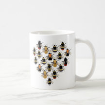 Bee Heart Mug