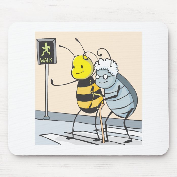 Bee Helpful Mousepads