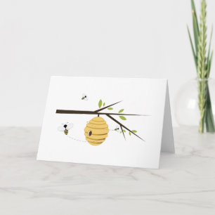 Bee Hive Card