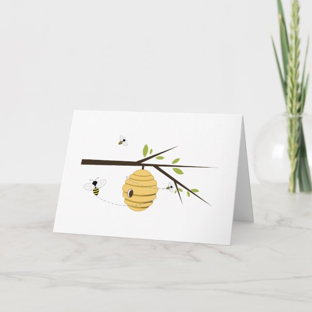 Bee Hive Card (Front)