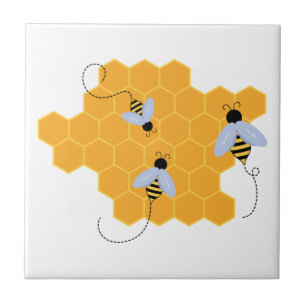 Bee Hive Ceramic Tile