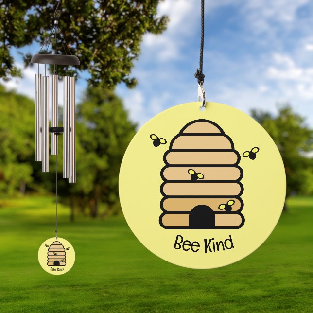 Bee Hive Design Wind Chime (Outdoor)
