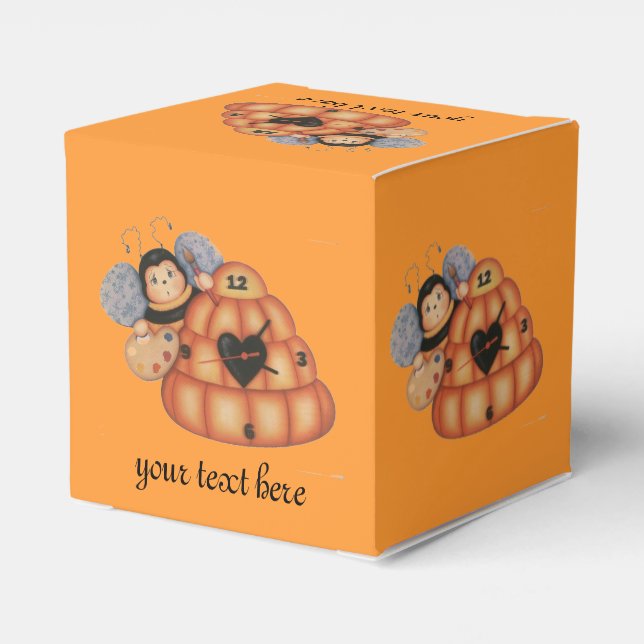 BEE HIVE FAVOR BOXES (Back Side)
