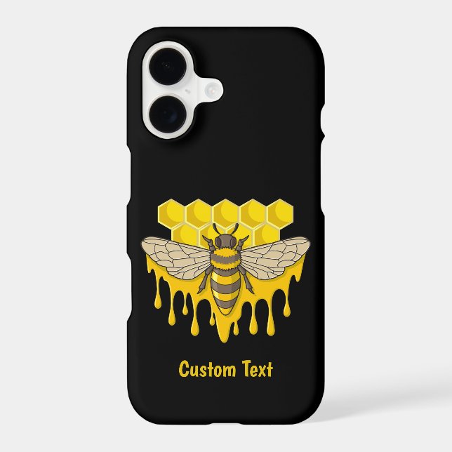 Bee Hive Honey Iphone Case (Back)