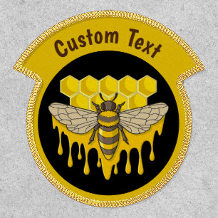 Bee Hive Honey Patch