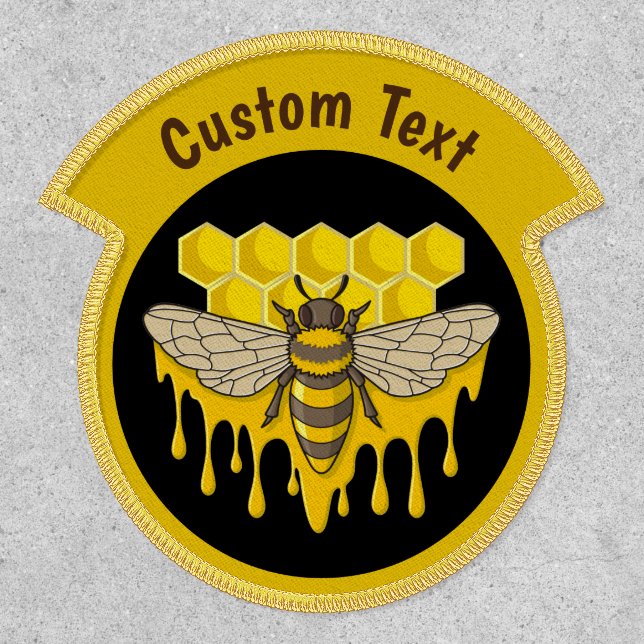 Bee Hive Honey Patch (Front)