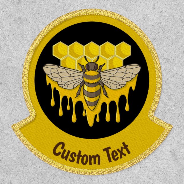 Bee Hive Honey Patch (Front)