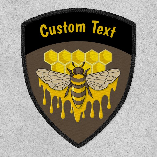 Bee Hive Honey Patch (Front)