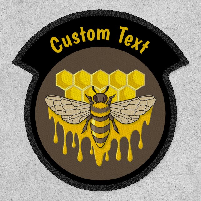 Bee Hive Honey Patch (Front)