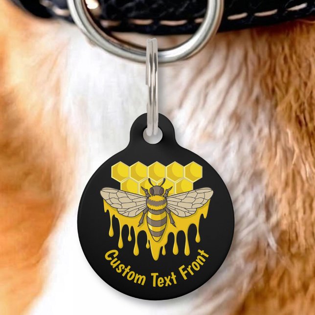 Bee Hive Honey Pet ID Tag (Creator Uploaded)
