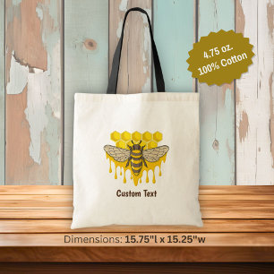 Bee Hive Honey Tote Bag