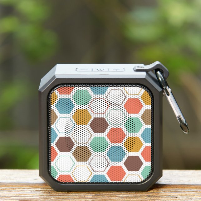 Bee Hive Module Pattern Bluetooth Speaker (Insitu(Outdoor))