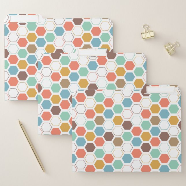 Bee Hive Module Pattern File Folder (Set)