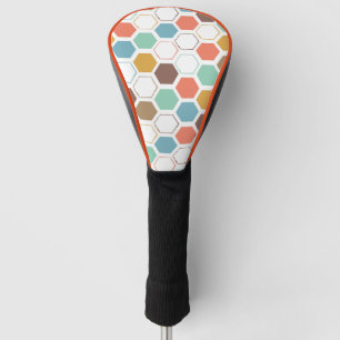 Bee Hive Module Pattern Golf Head Cover