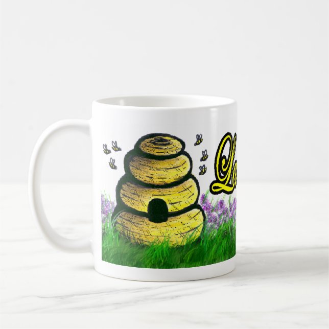Bee Hive Mug (Left)