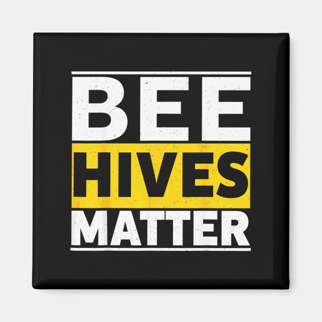 Bee Hives Magnet (Front)