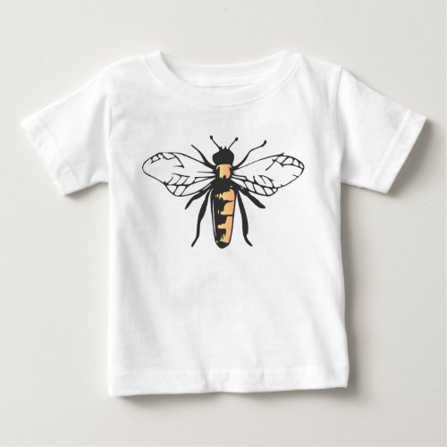 Bee Honey bee Bumble bee Carpenter bee Apidae Baby T_Shirt