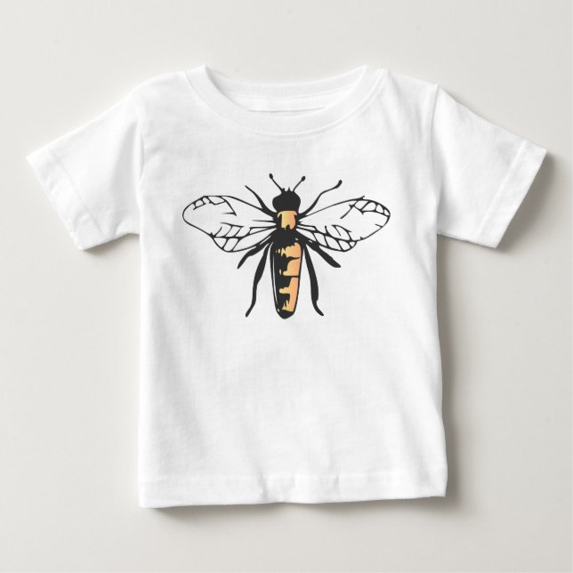 Bee Honey bee Bumble bee Carpenter bee Apidae Baby T-Shirt (Front)