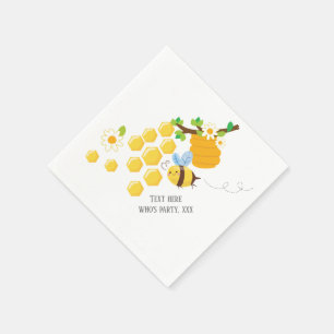 bee, honey bee, honey comb , Bumble bee Napkins