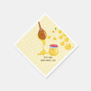 bee, honey bee, honey comb , Bumble bee Napkins