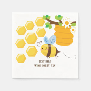 bee, honey bee, honey comb , Bumble bee Napkins