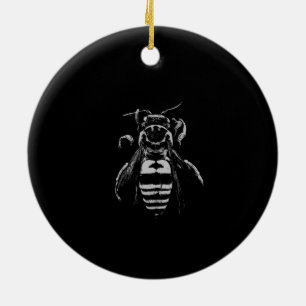 Bee - Honey - Bee Sting Ceramic Ornament