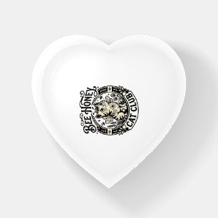 Bee Honey Cat Funny Cat Graphic - Bee Honey Cat Cl Paperweight
