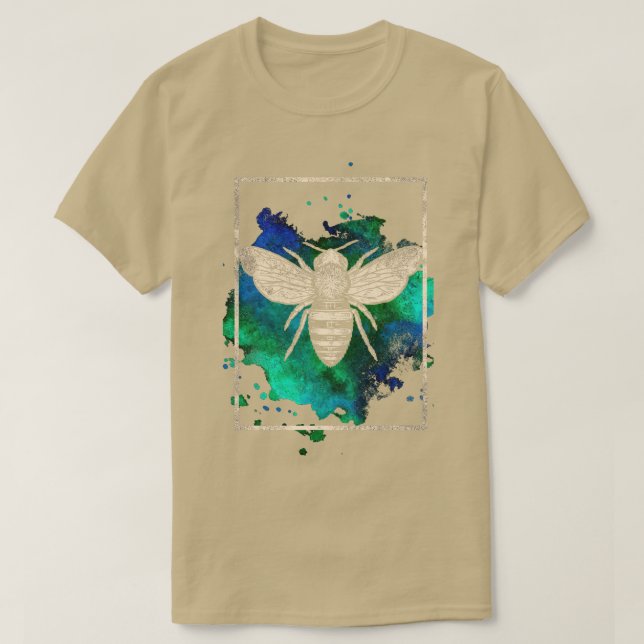 Bee Honey Insect T-Shirt (Design Front)