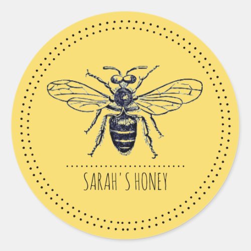 Bee Honey Label