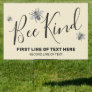 Bee Honeycomb | Be Kind Message Sign